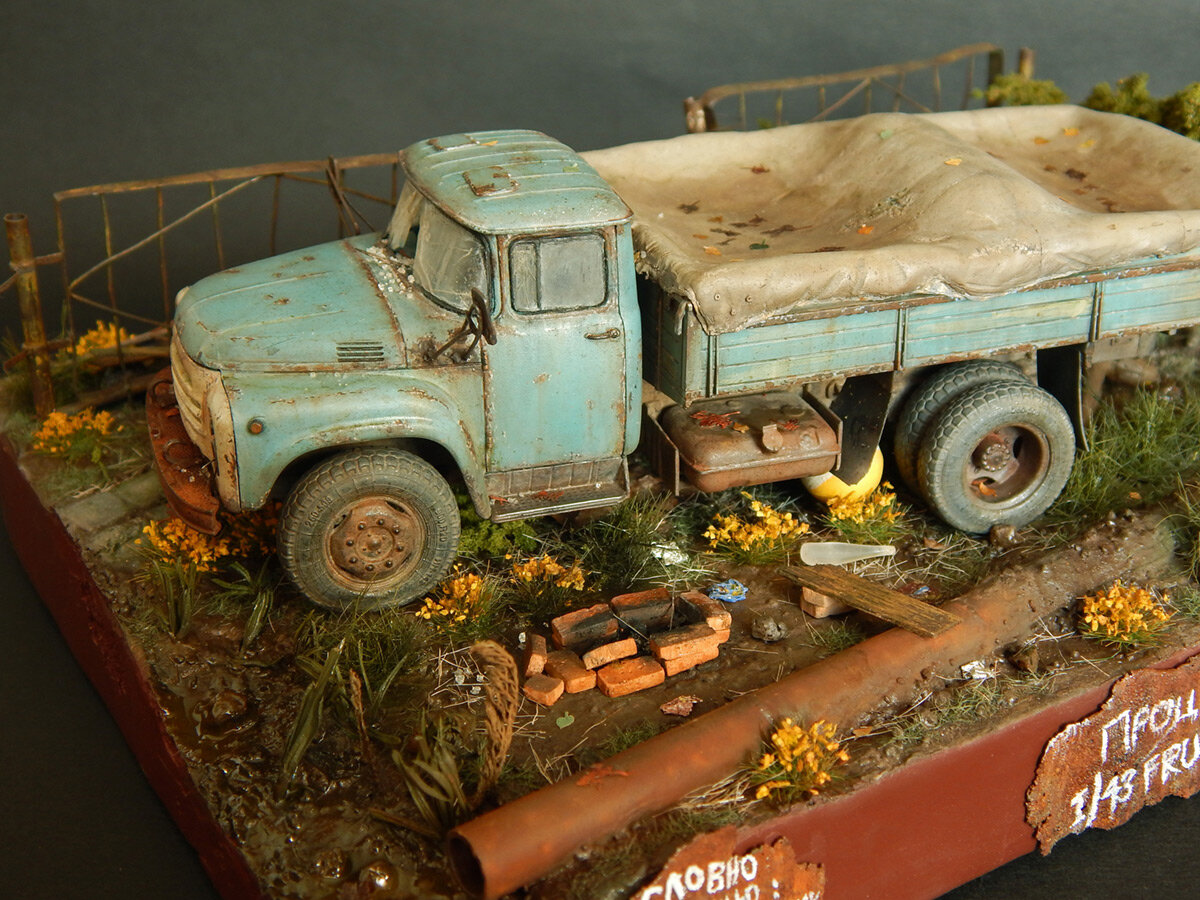 Автор диорамы и фотографии - Глеб Коптев