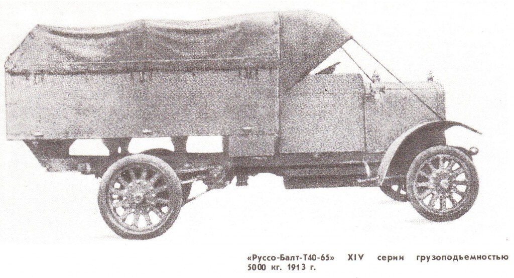 Автомобиль Руссо Балт 1909