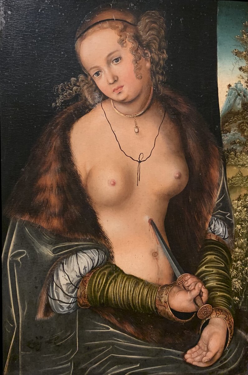 Лукас Кранах Младший, Лукреция