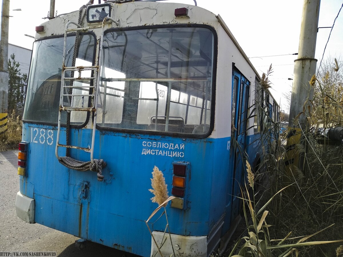 Конец Волгоградского троллейбуса! Их ждет прием металла...