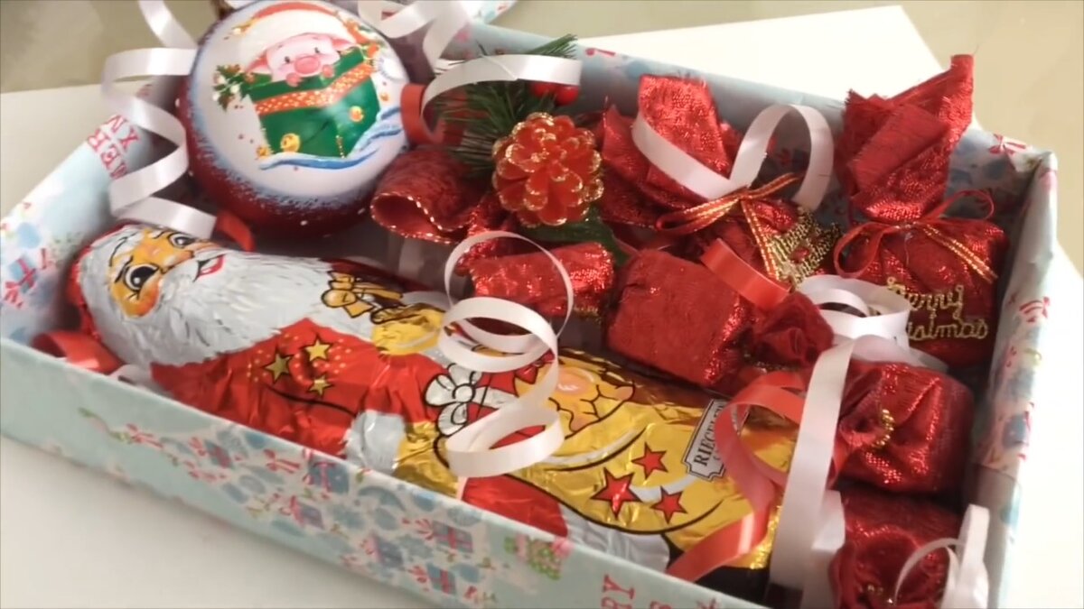 Подарки на Новый год новогодние шоколадные подарки для детей и взрослых — мастер-класс