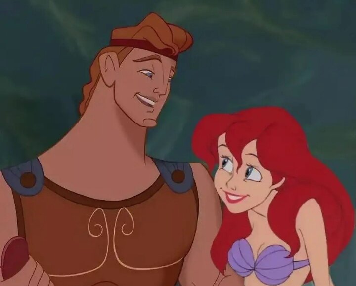 Брат тритона и сын. Брат тритона и сын. Брат тритона и сын. Геркулес мультфильм тритон. Русалочка ариэль и геркулес.