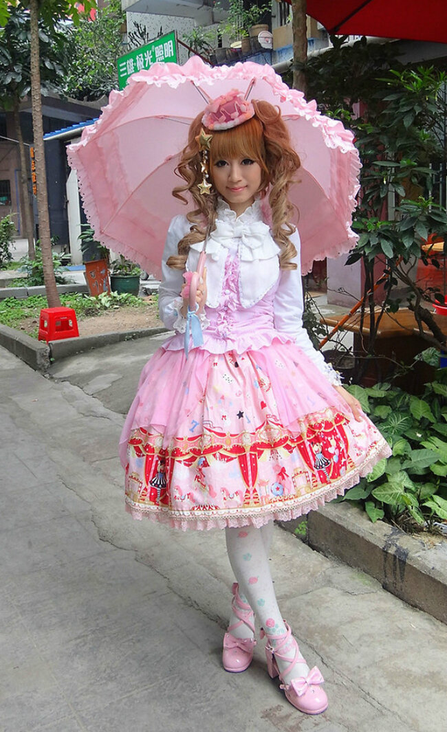 Наряд в стиле «лолита». Фото ?