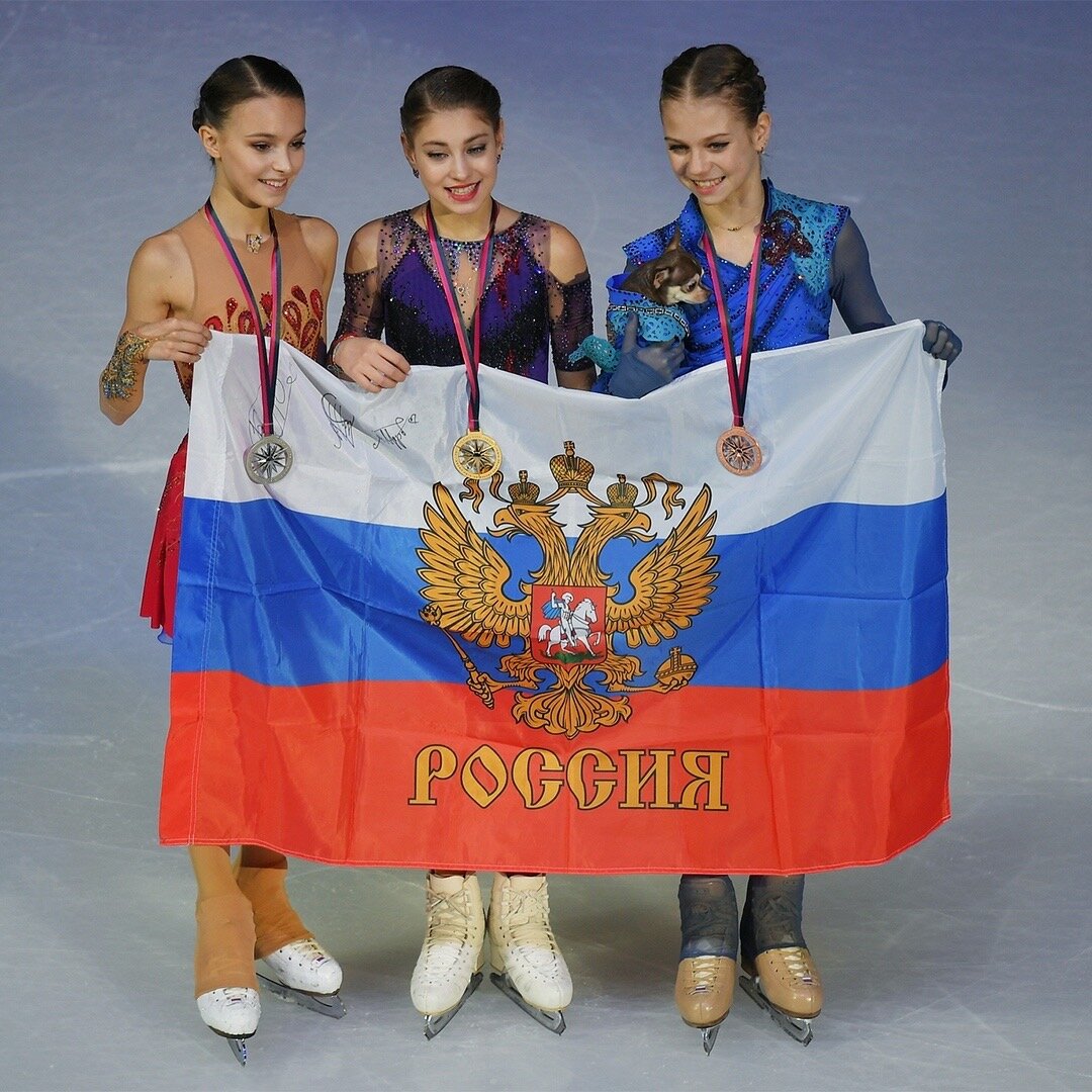 Алена Косторная,Анна Щербакова,Александра Трусова