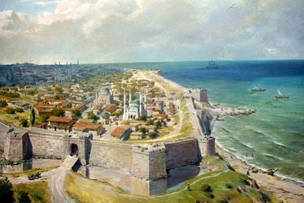 Одна из реконструкций анапской крепости