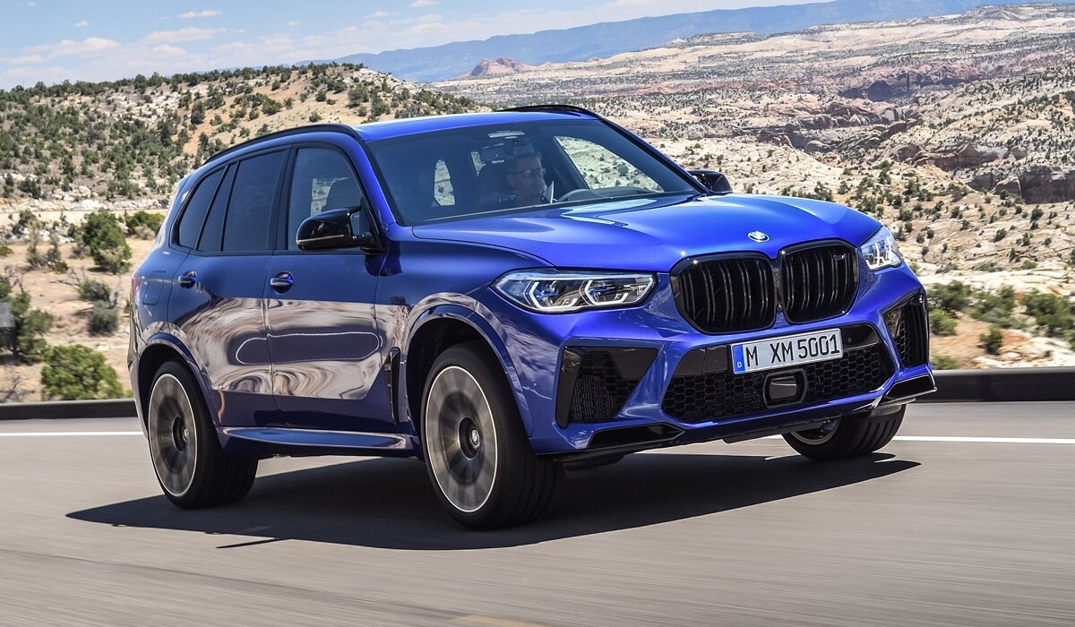 Новый кузов BMW X5M.