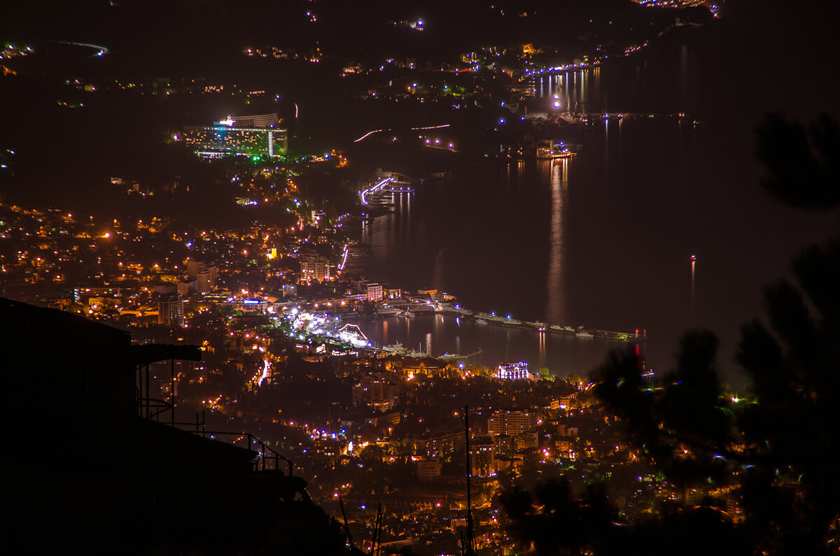 ночная Ялта