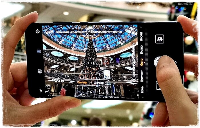 Съёмка новогодней Ёлки в ГУМе.