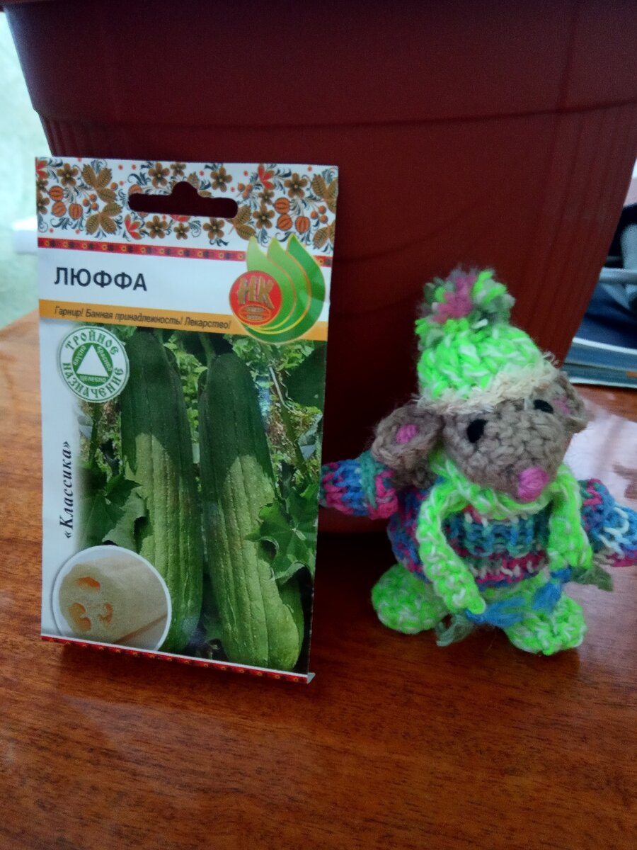 Пакетик с семенами.