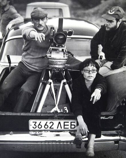 На съемочной площадке фильма