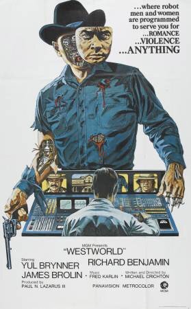 Постер к фильму "Мир Дикого Запада", 1973г.