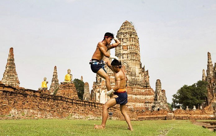 Поединок бойцов муай-боран