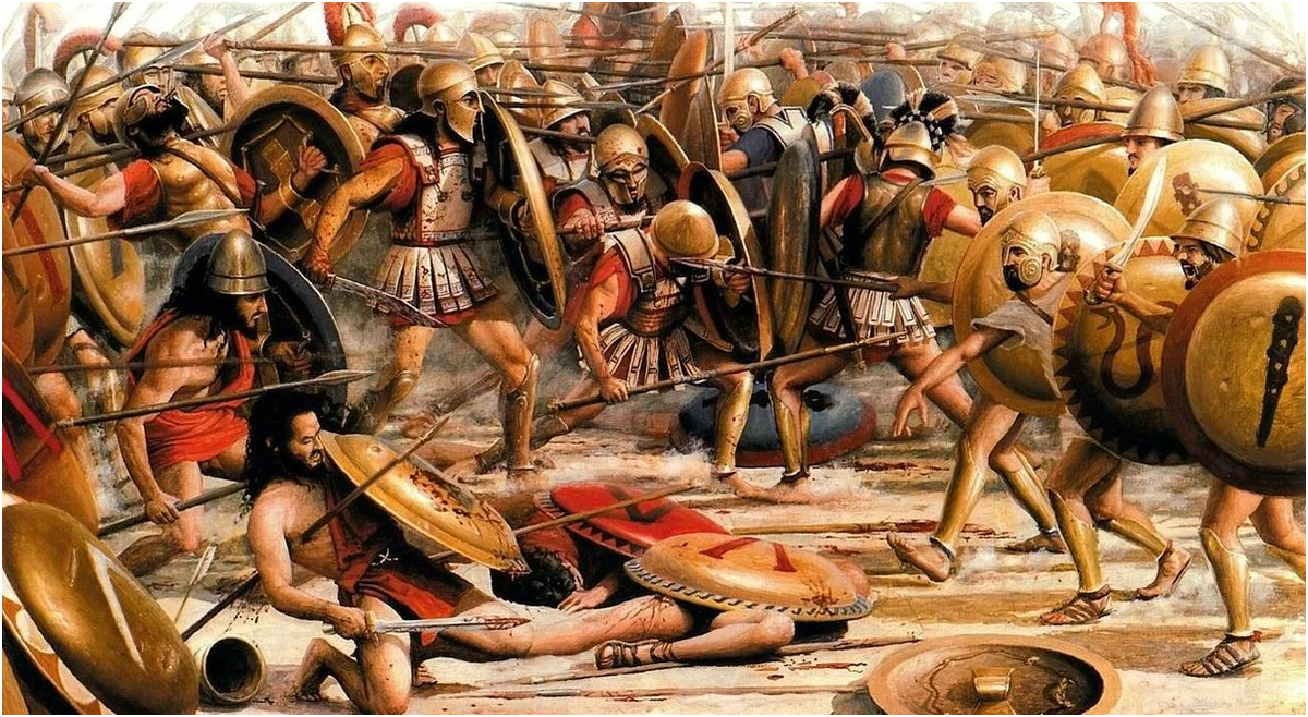 Священный отряд в бою