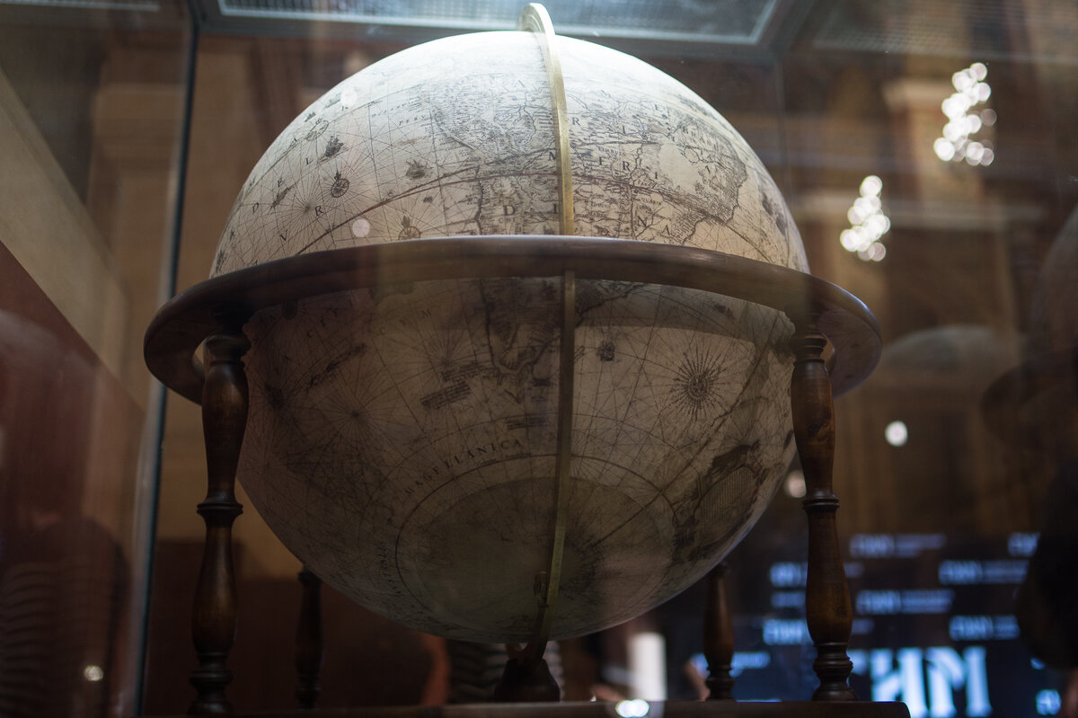 глобус петра 1 в историческом музее