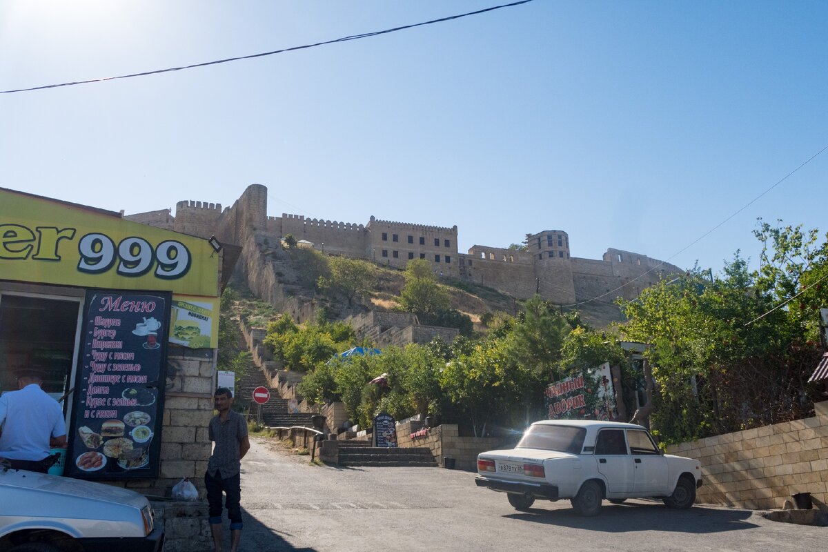 Крепость Нарын Кала в Дербенте. Дагестан.