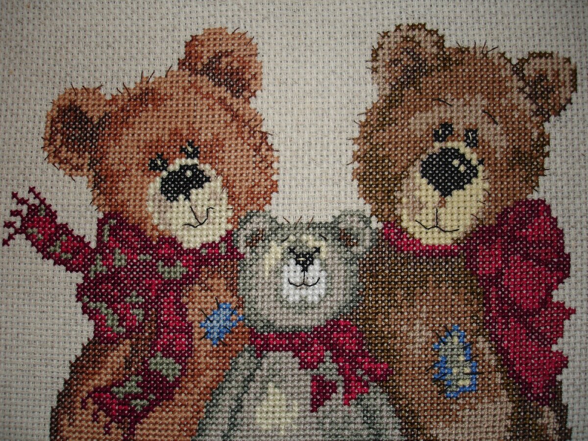 Фото автора. "Три медведя".