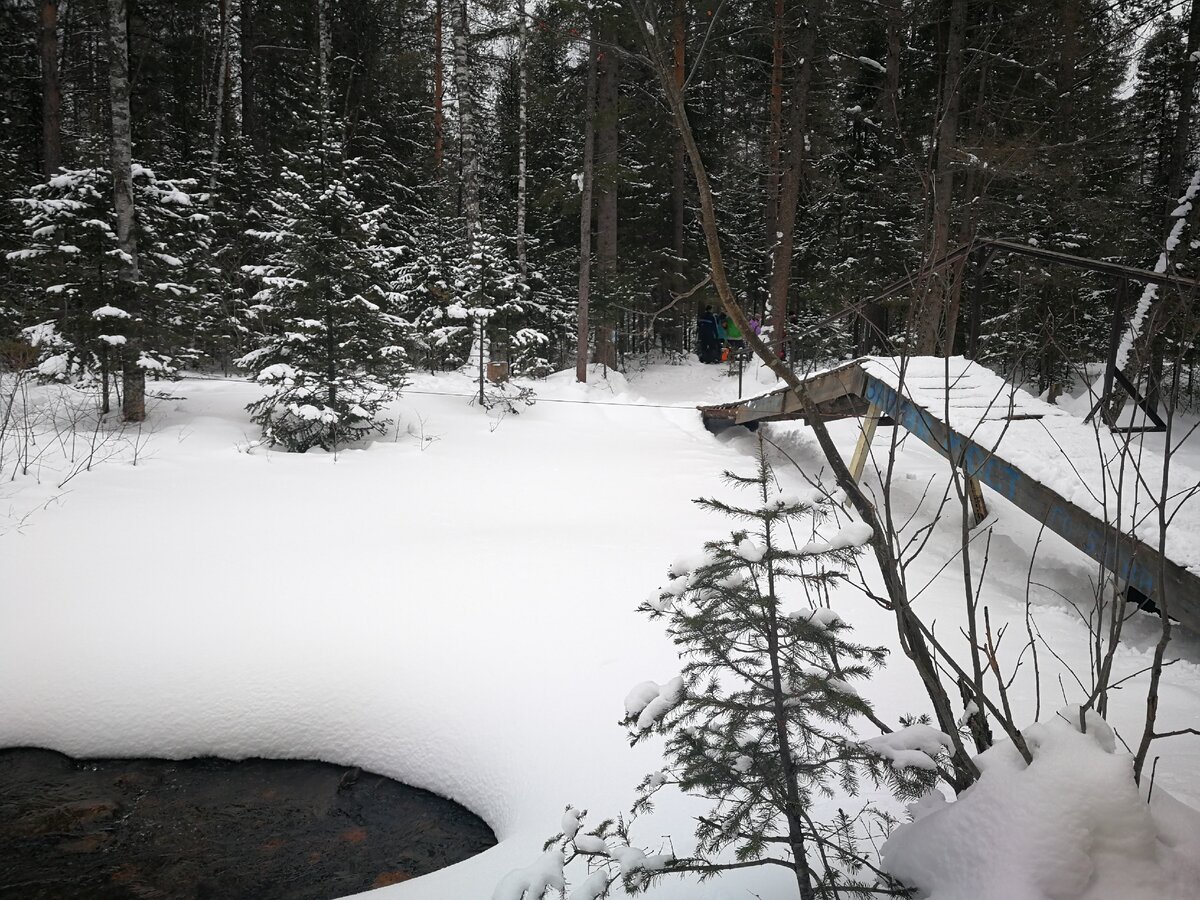 Олений мостик, Тесьма