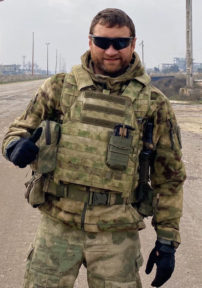 Военный корреспондент Олег Блохин