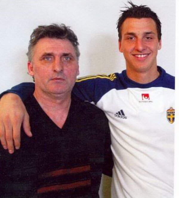 Ибрагимович с отцом