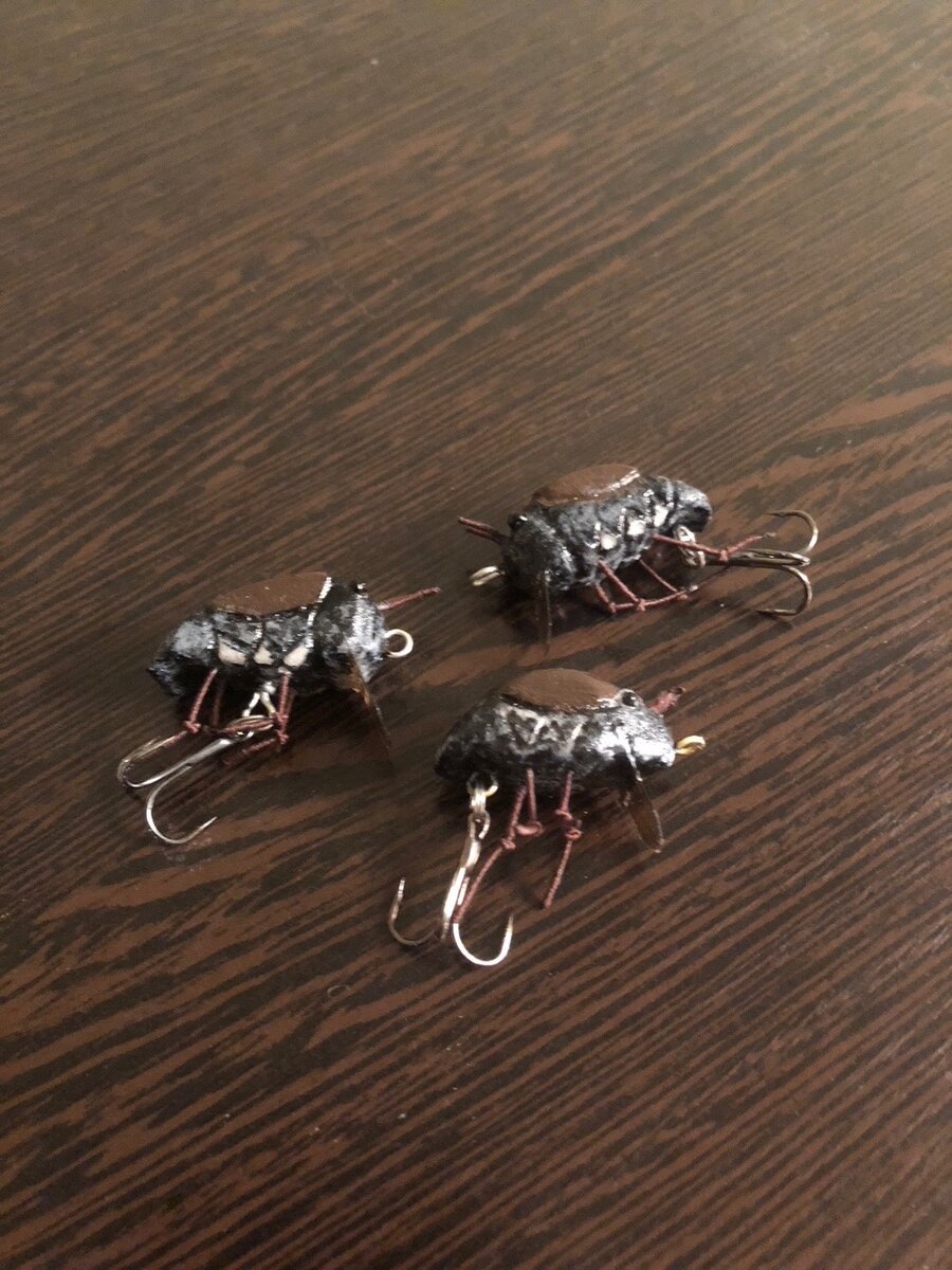 Внешний вид готовой приманки.