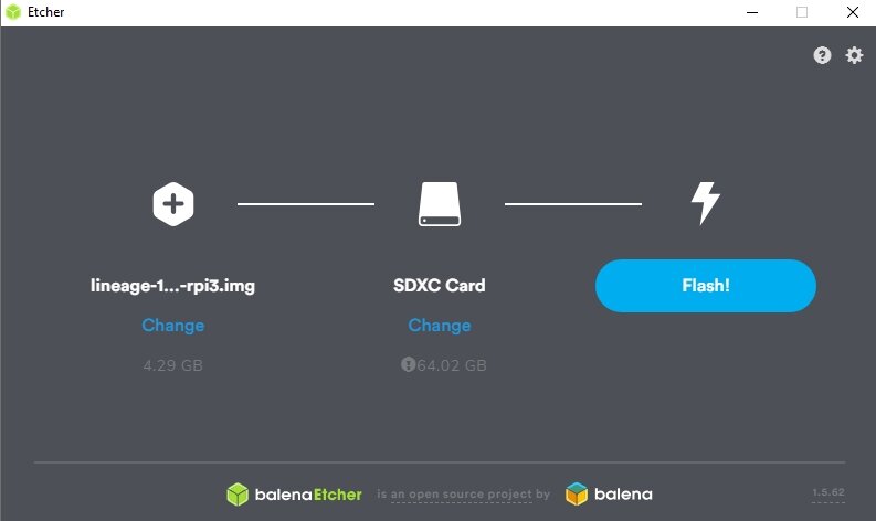 Нажимаем Flash!