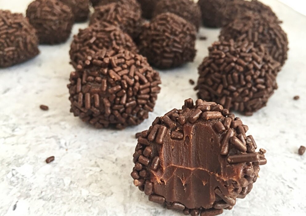 Brigadeiro конфеты с начинкой