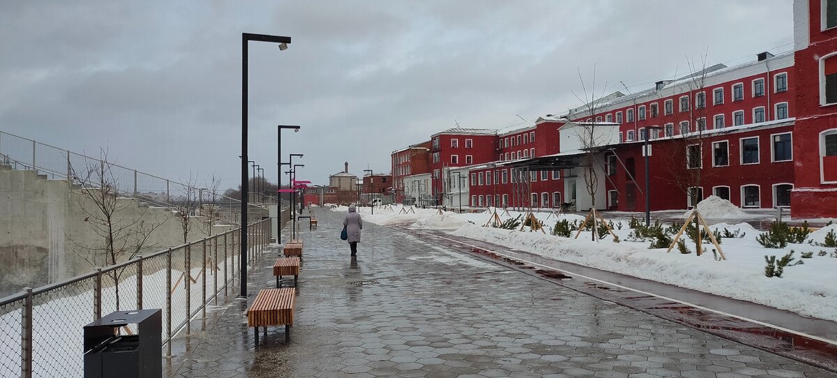 Набережная в январе 2021 года. Фото автора