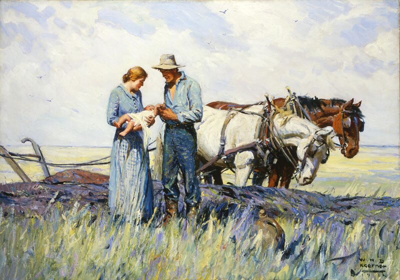 Поселенцы. В.Х.Д. Кернер. 1920 - е годы.