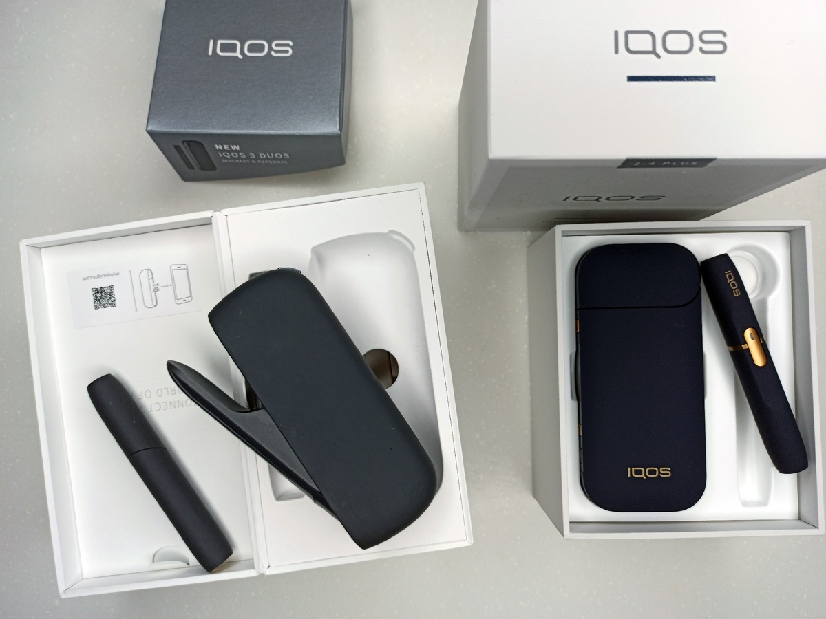 IQOS 3 Duos уже не чёрный, в серый