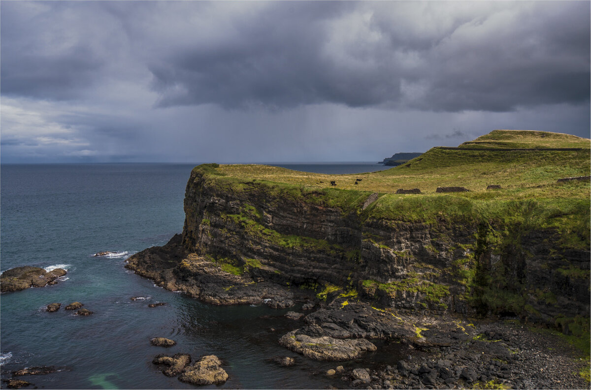 The isle in the irish sea. Атлантический океан Северная Ирландия. Атлантический океан Ирландия. Донегальская бухта Ирландия. Северная Ирландия моря.