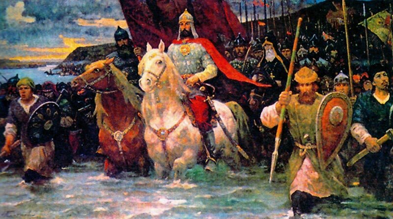 Князь и дружина идут на врага. Фото: https://pochta-polevaya.ru