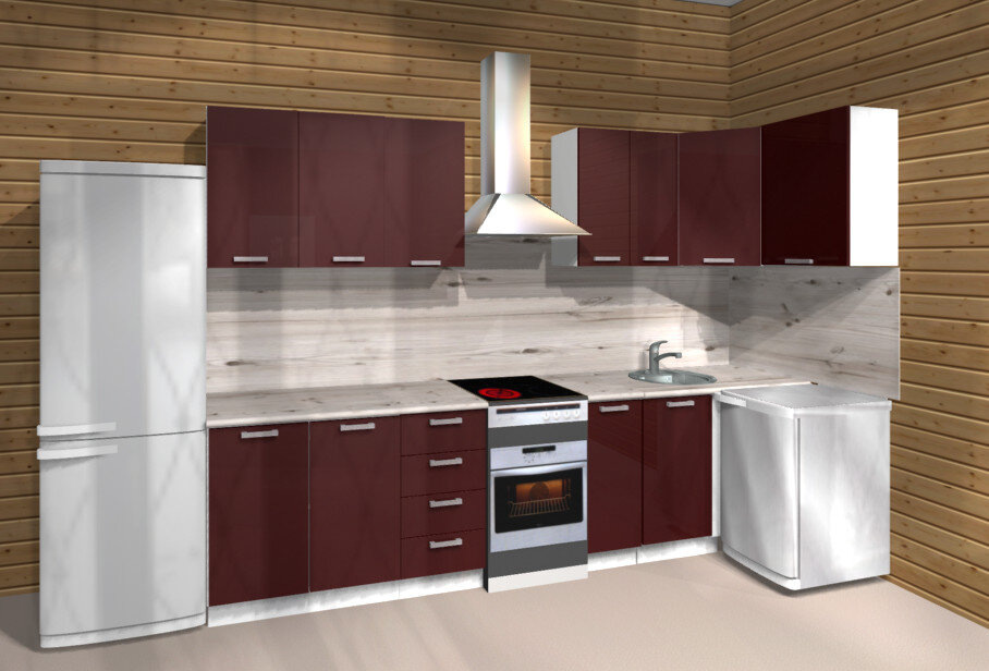 Кухни на заказ по модулям