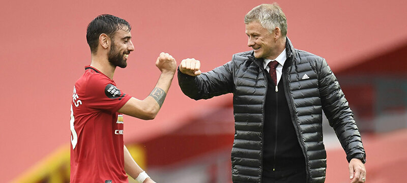 Сульшер со своим лидером 