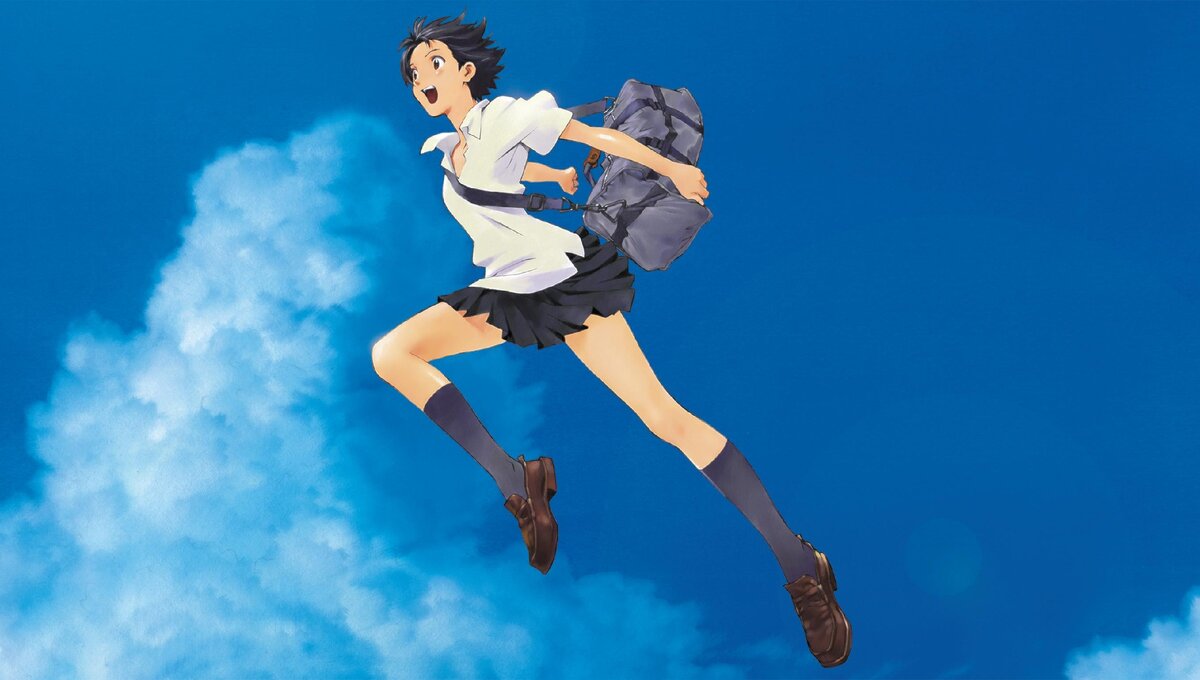 Картина из анимэ "Девочка покорившее время".