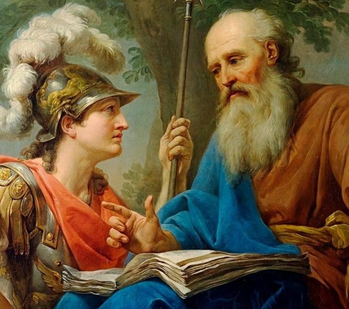 Кто написал картину философы