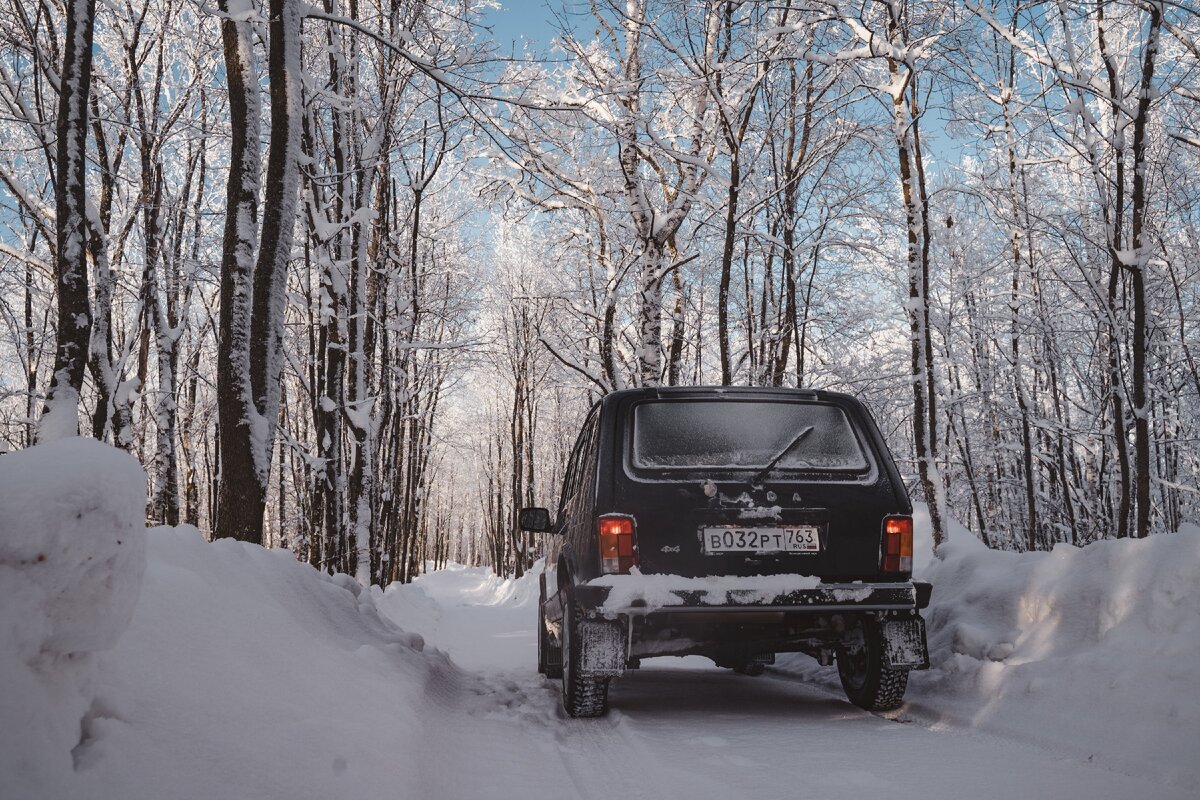 Пробороздил сугробы на Ниве и немало удивился ☃️🤷🚙 | Худеющий Фотограф |  Дзен