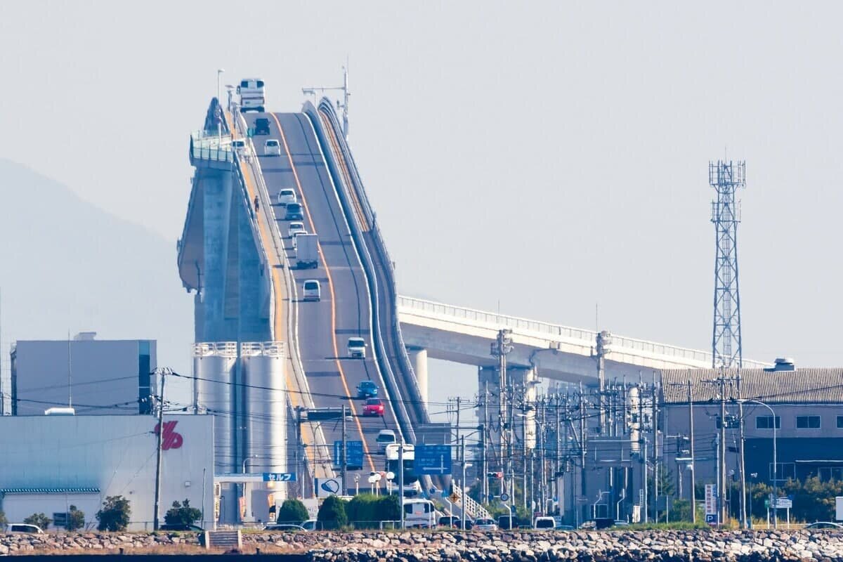 Мост ишима охаси в японии фото