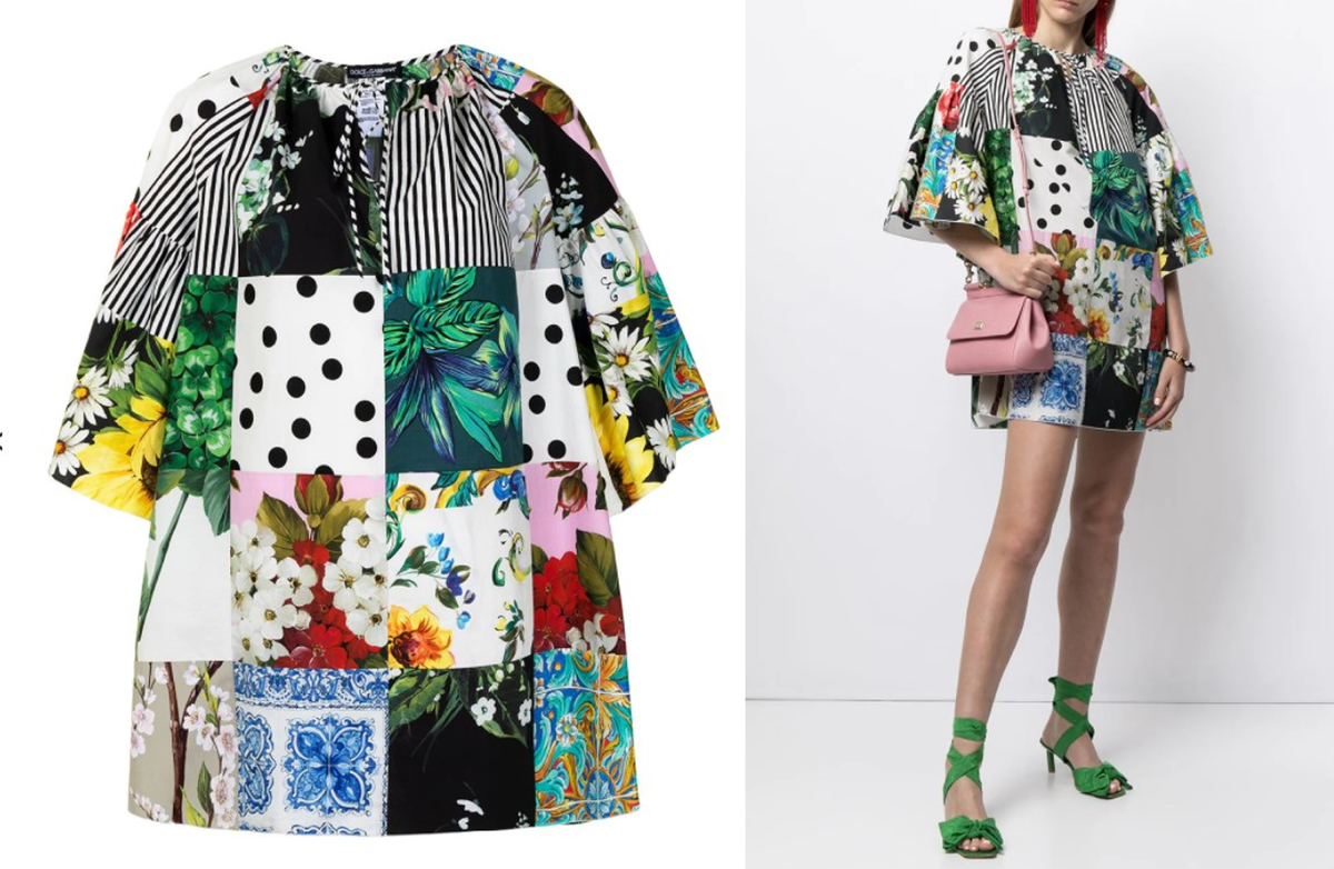 Платье Dolce&Gabbana, https://www.farfetch.com/
