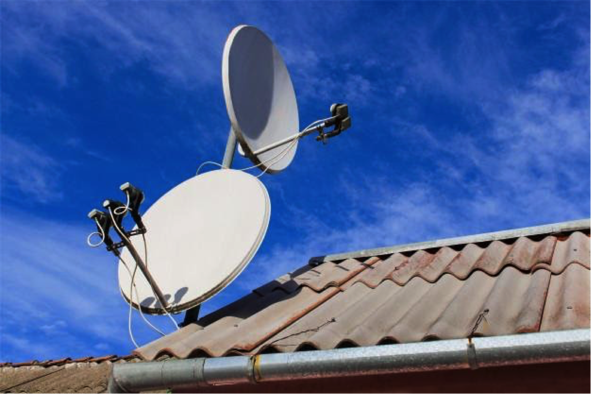 спутниковое ТВ. фото из открытых источников