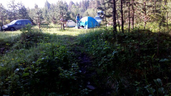 Наши палатки