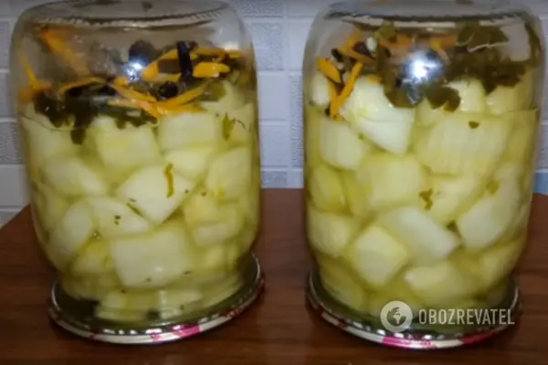 Маринованные кабачки