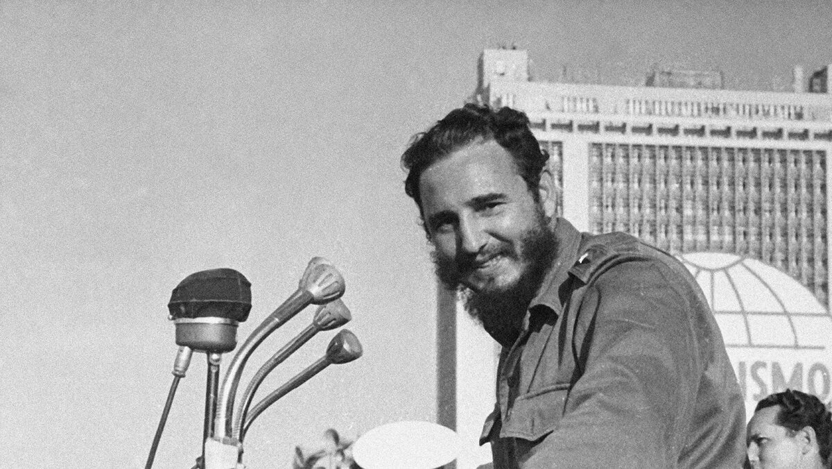 Фидель Кастро 1961 год. фото из открытых источников.