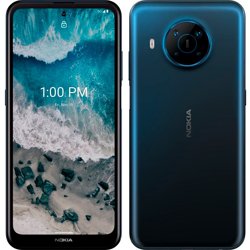 смартфон Nokia X100 спереди и сзади (источник: Nokia)