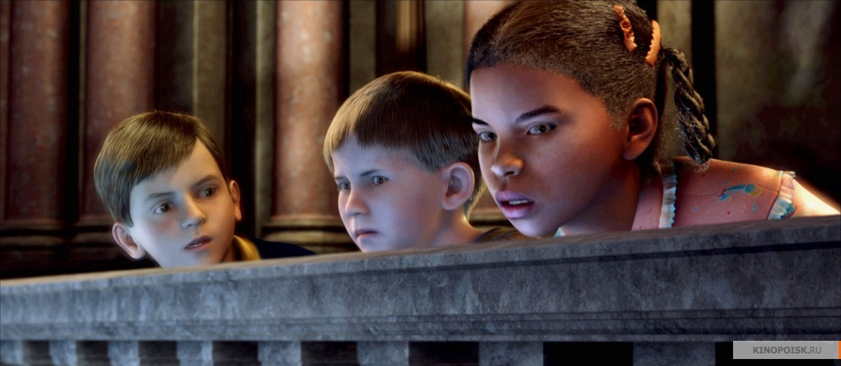 Кадр из анимационного фильма "Полярный экспресс" (The Polar Express, 2004, США); источник иллюстрации - КиноПоиск