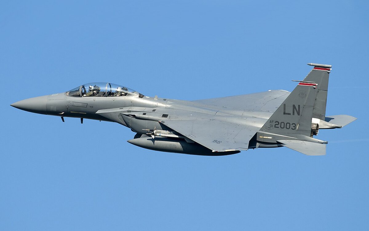 F-15 Eagle (что в переводе означает "Орел"). Орел он и в Африке - орел!