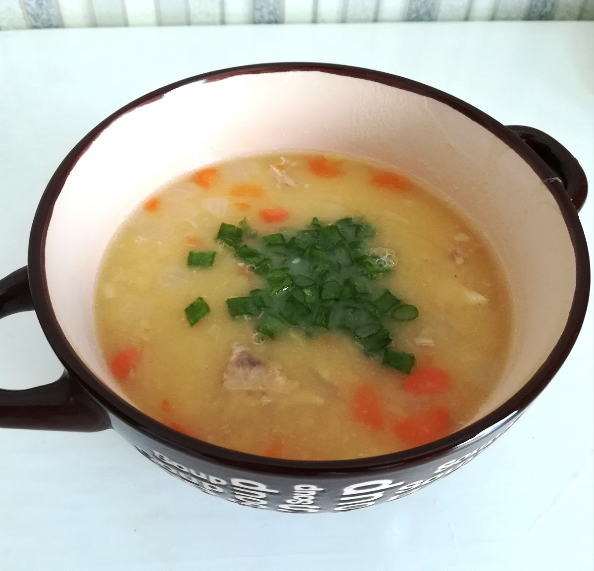 Гороховый суп со свининой 