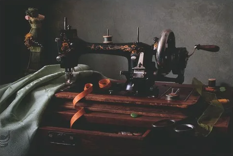 на такой машинке начинала шить