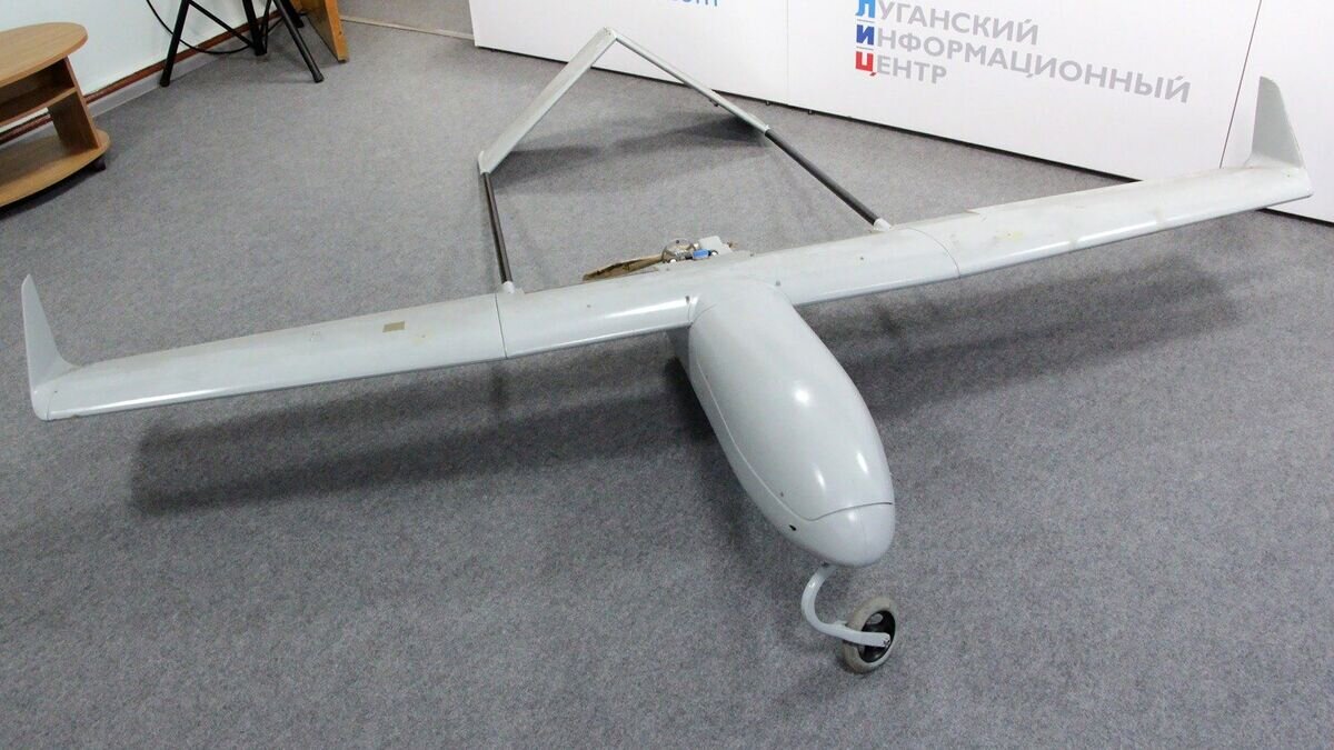    Беспилотный летательный аппарат ВСУ, перехваченный Народной милицией ЛНР© Народная милиция ЛНР