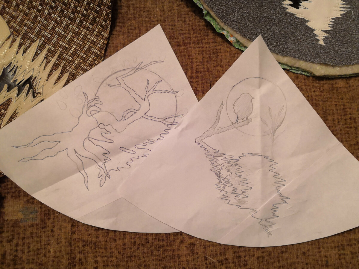 сначала всегда рисую..