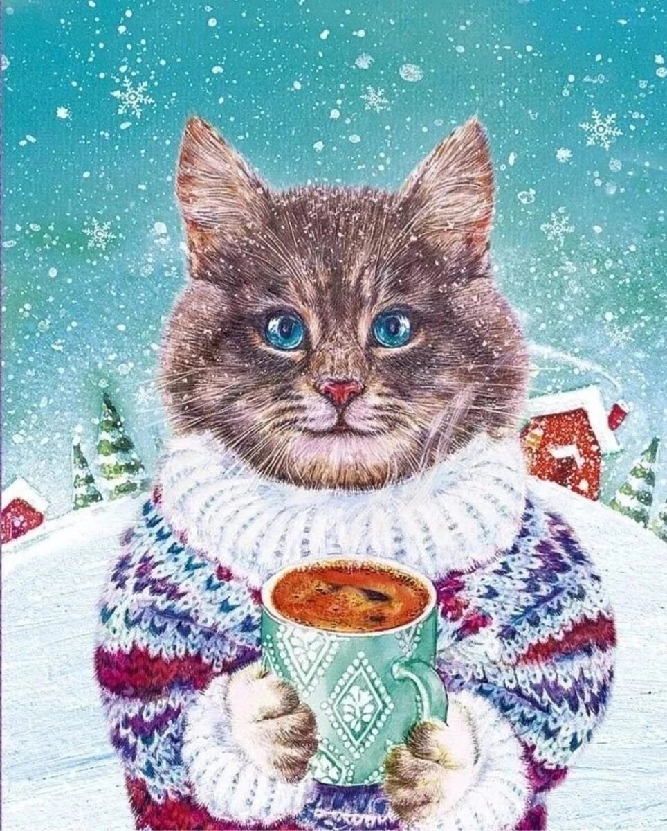 Новогодний котик